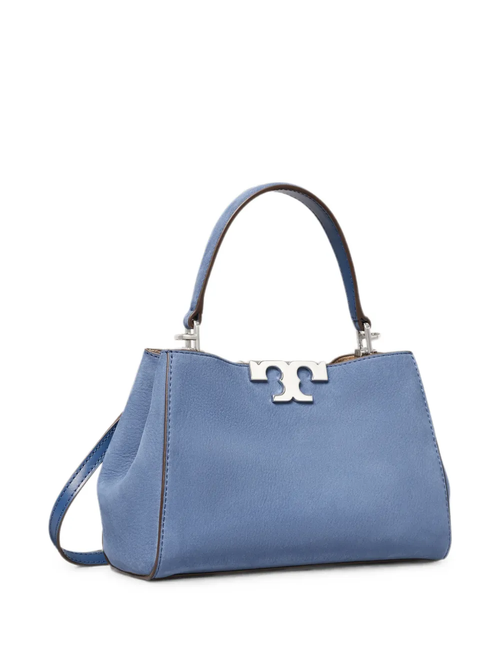 Tory Burch Eleanor nubuck mini-tas Blauw