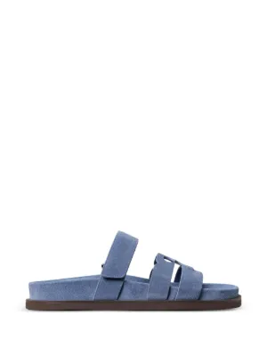 Tory Burch Ines Suede Sandals | Green | FARFETCH RO