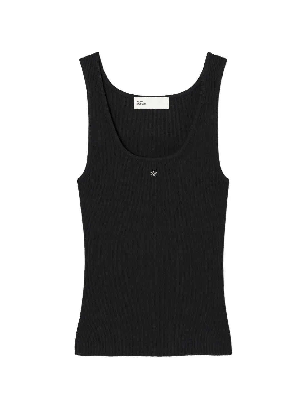 Tory Burch Canotta a maglia in viscosa - Nero