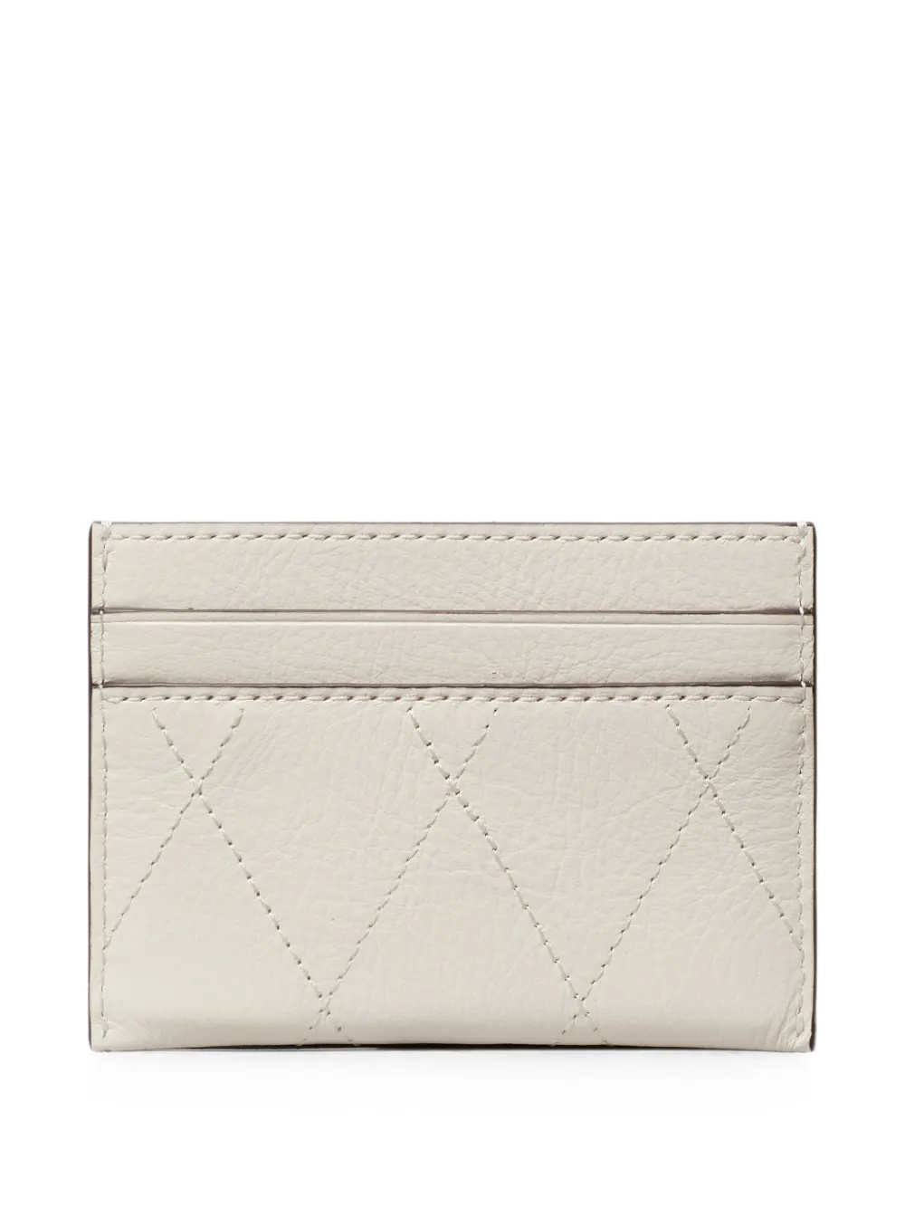 Tory Burch Charlie gewatteerde pasjeshouder Wit
