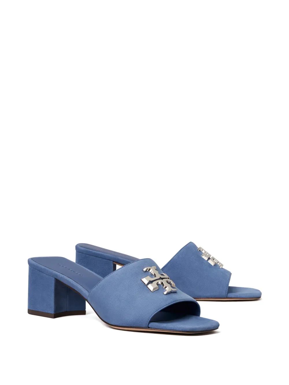 Tory Burch Eleanor sandalen met hak Blauw