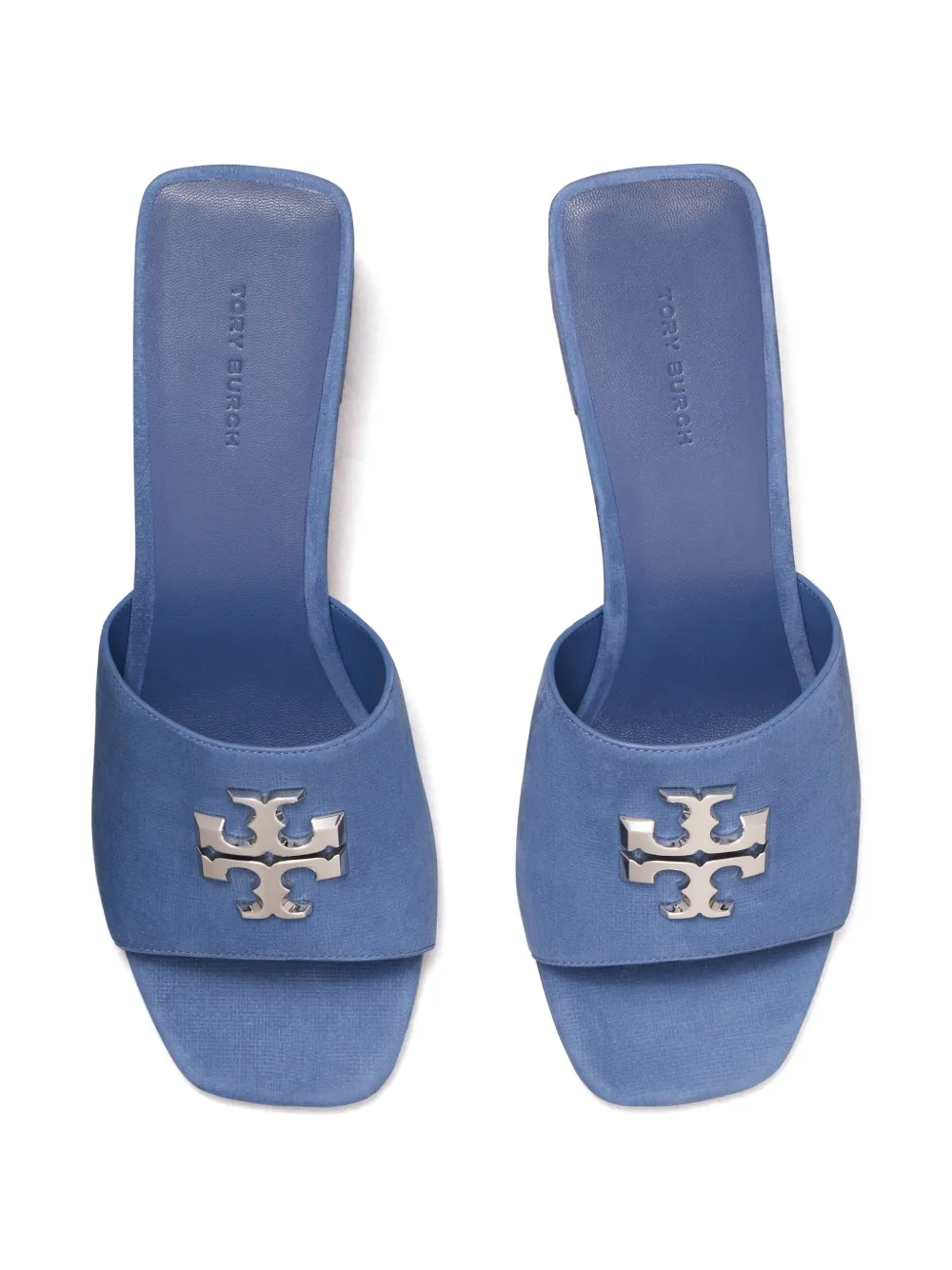 Tory Burch Eleanor sandalen met hak Blauw