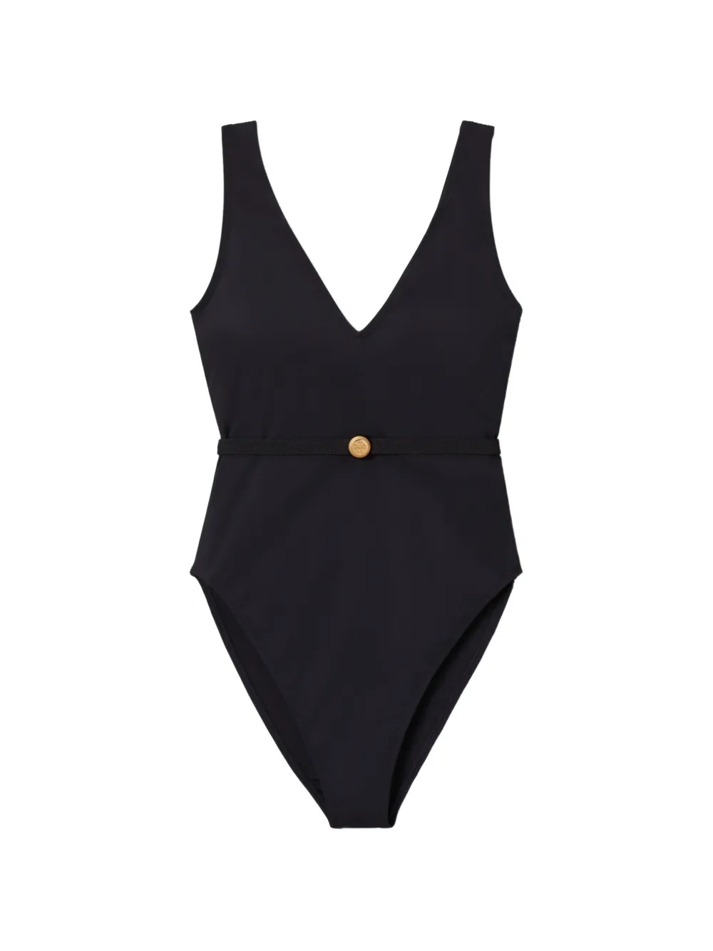 Tory Burch Costume da bagno con cintura - Nero