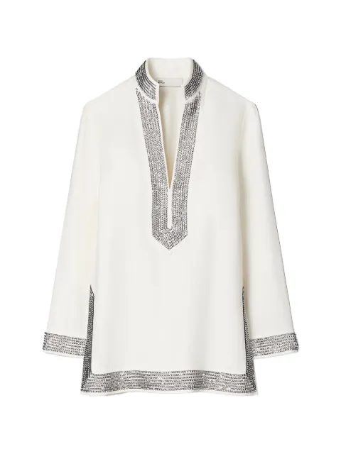 Tory Burch デコラティブ リネンチュニック