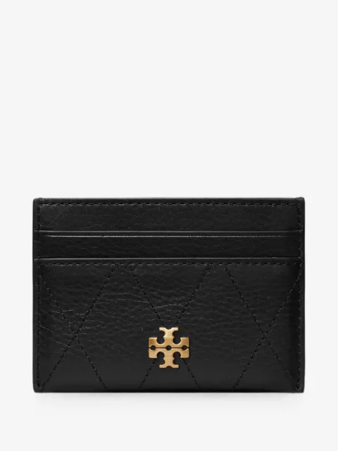 Tory Burch Charlie quilted card case