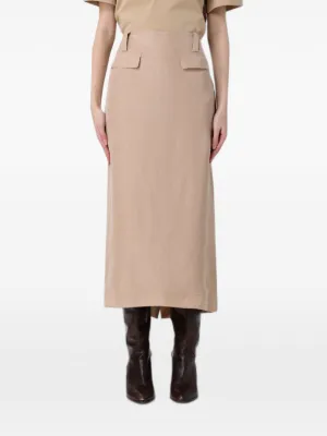 Jil Sander アシンメトリー スカート | ニュートラル | FARFETCH JP