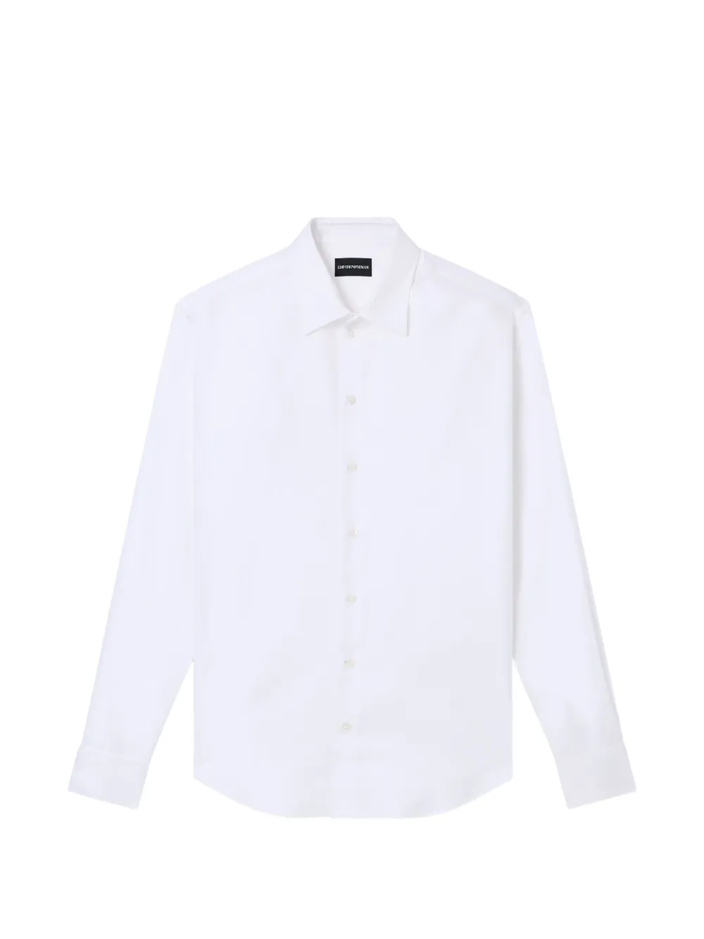 Emporio Armani poplin shirt - Bianco
