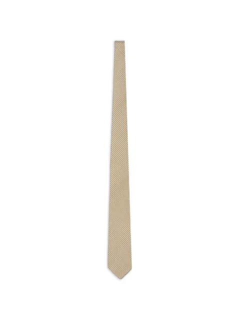 Ferragamo Gancini-pattern silk tie