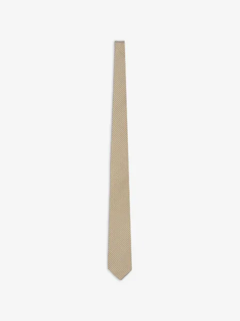 Ferragamo corbata de seda con motivo Gancini