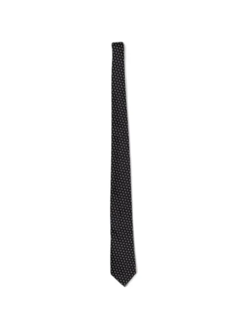 Emporio Armani jacquard silk tie