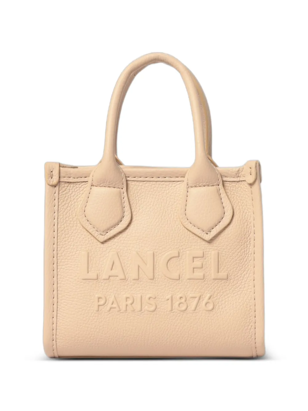 Lancel Jour leather mini bag - Neutrals