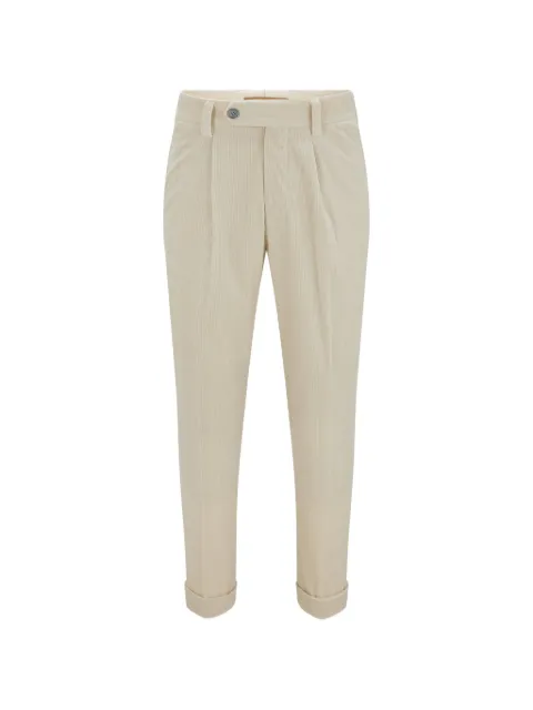 HUGO corduroy pleated trousers