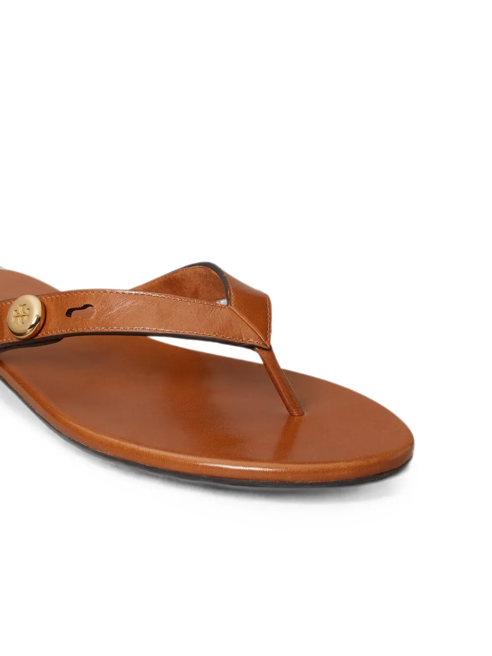 Tory Burch Romy teenslippers Bruin