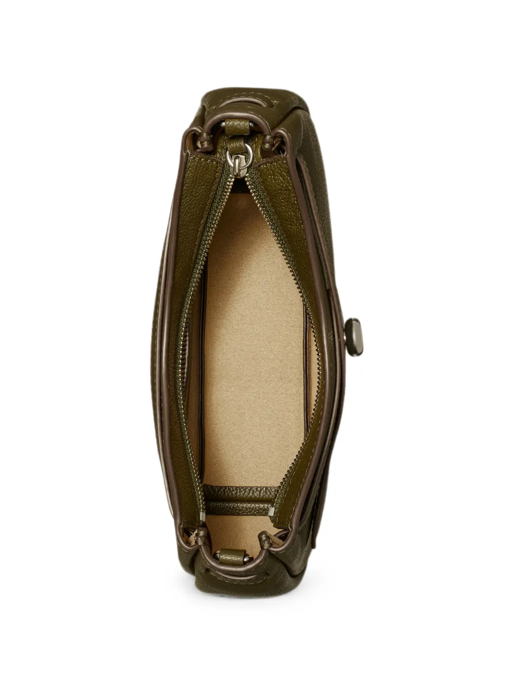 Tory Burch Romy crossbodytas met rits Groen