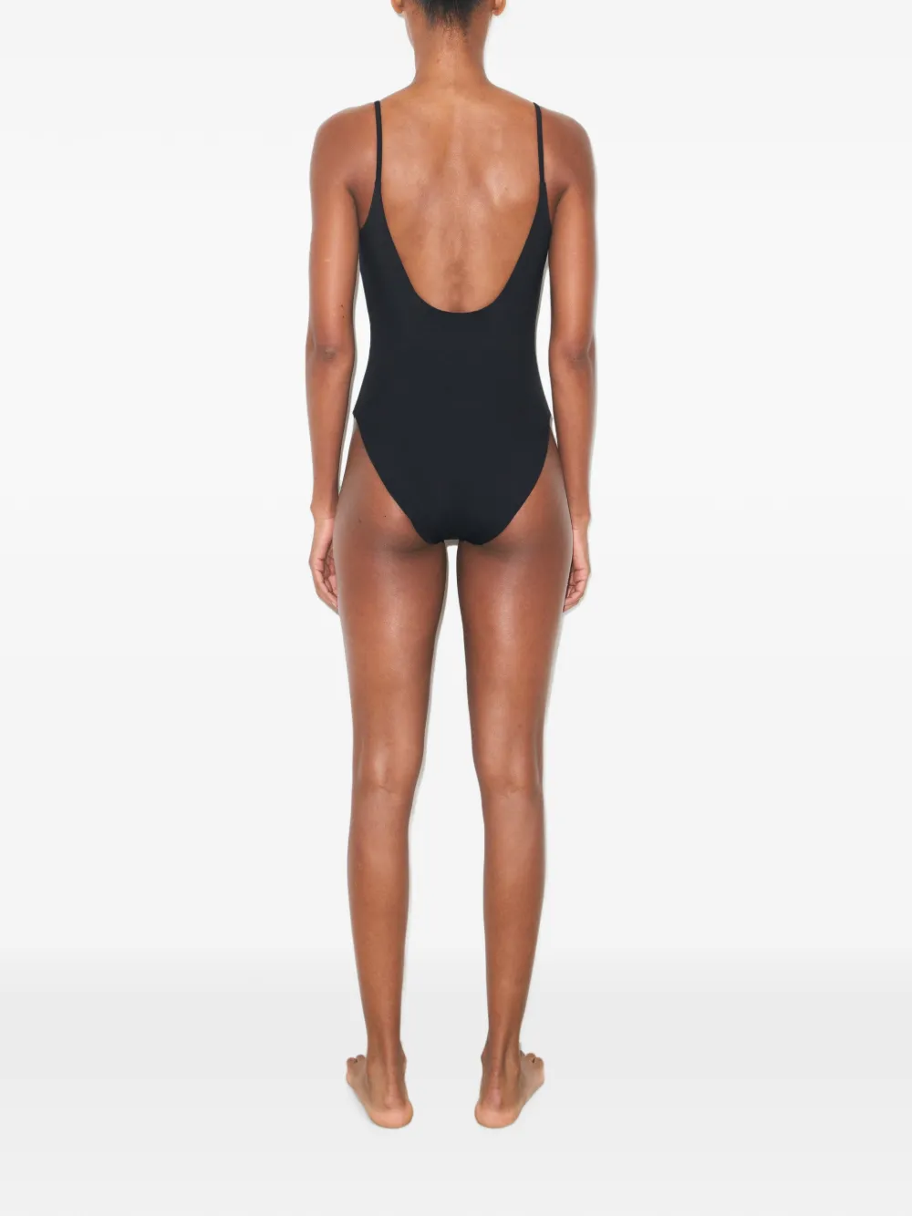Tory Burch Solid badpak Zwart