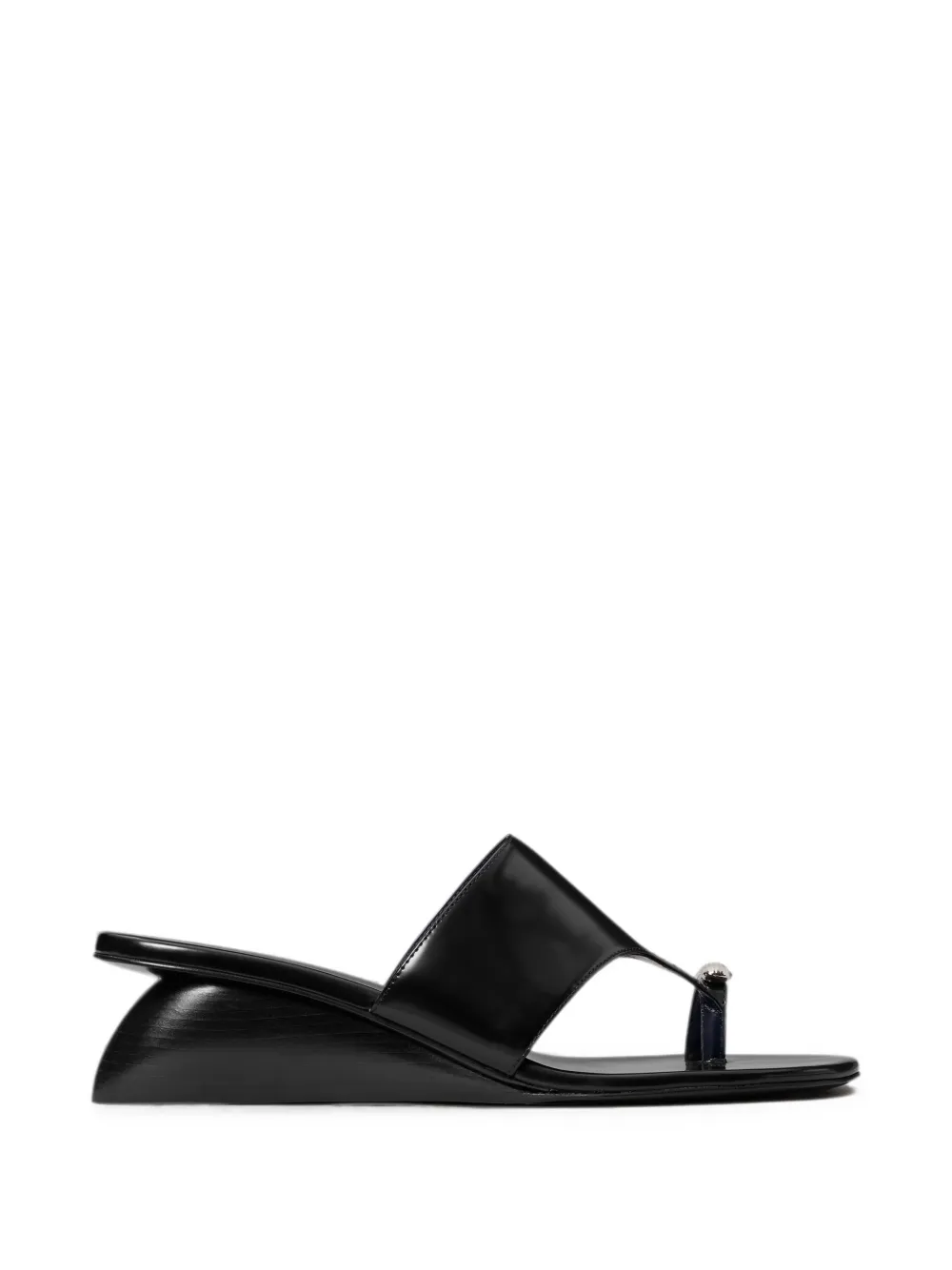 Tory Burch Pierced sandalen met sleehak Zwart