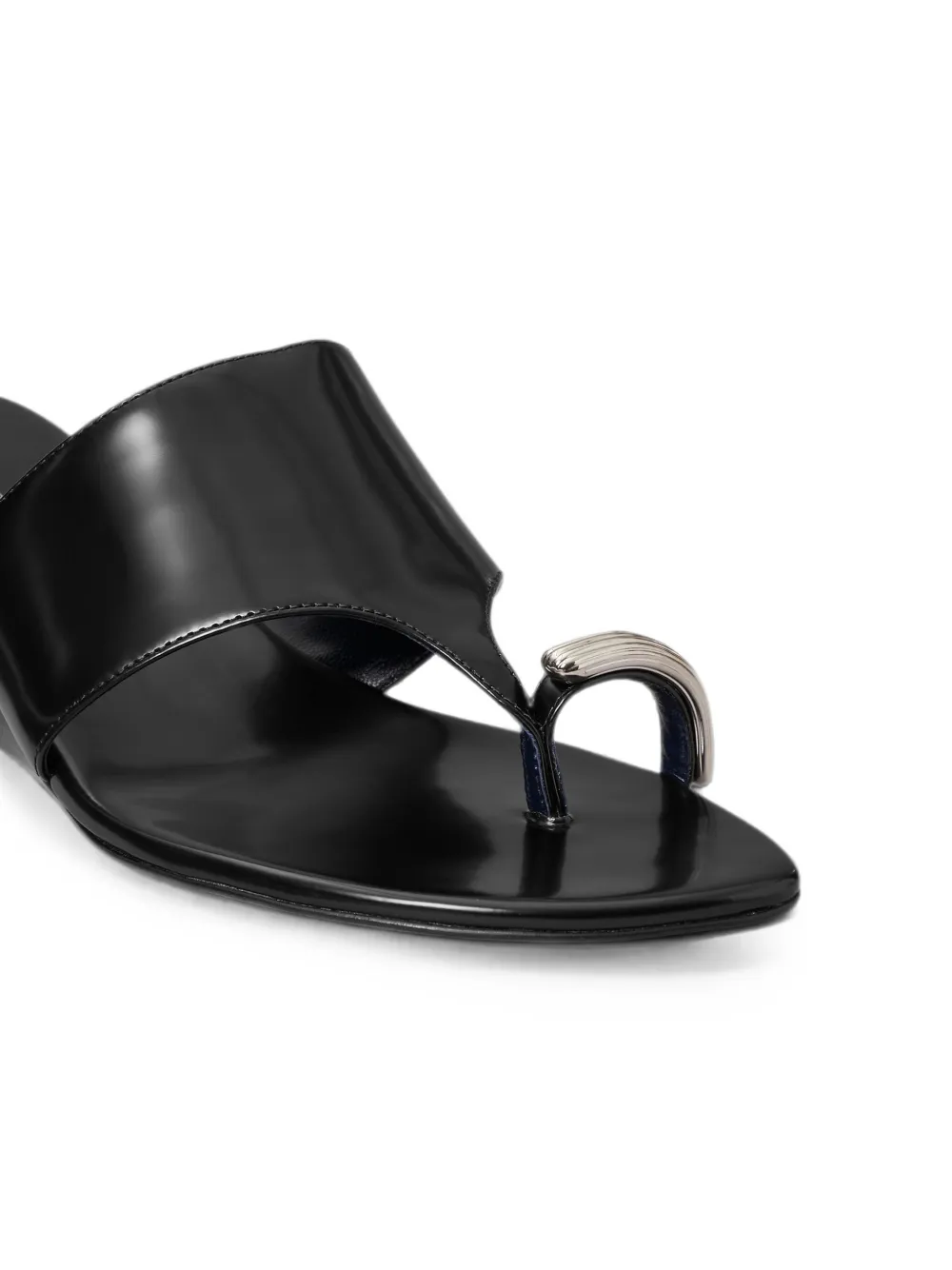 Tory Burch Pierced sandalen met sleehak Zwart