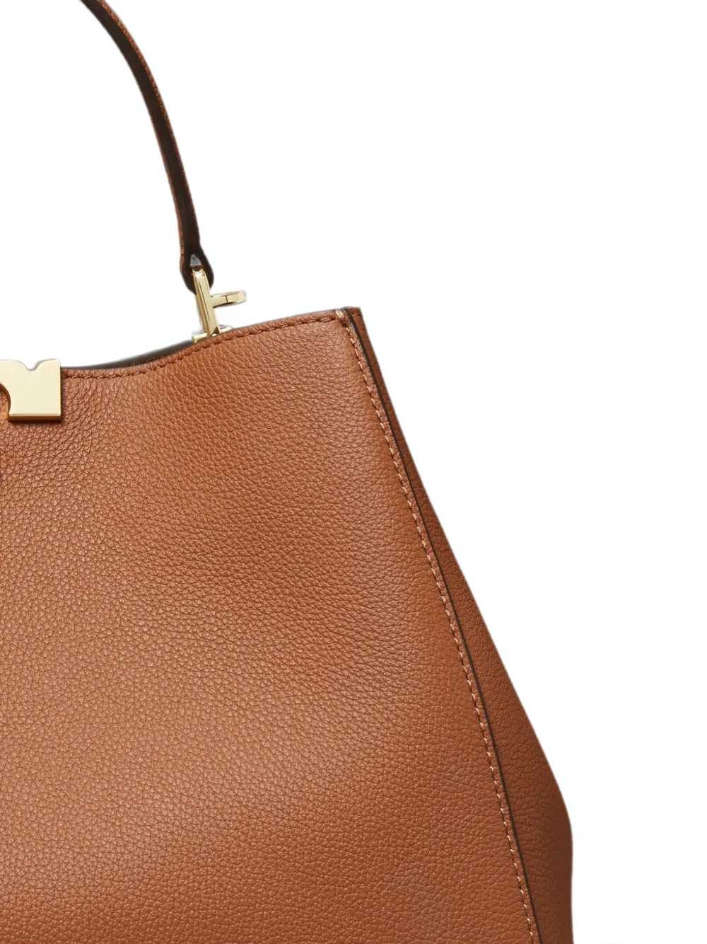Tory Burch Eleanor zachte tas Bruin