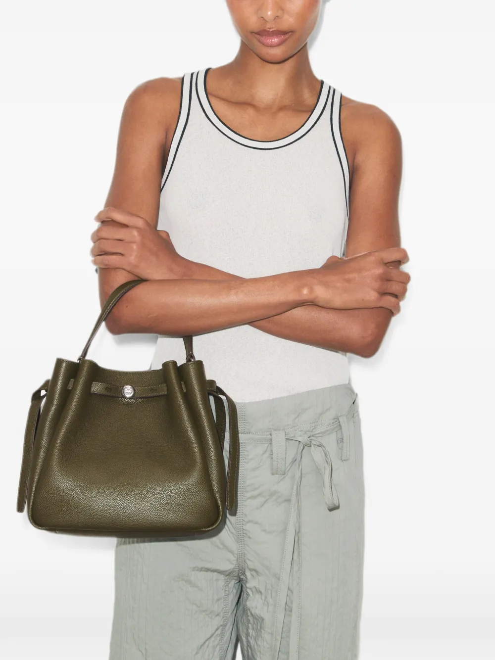Tory Burch Romy bucket-tas Groen