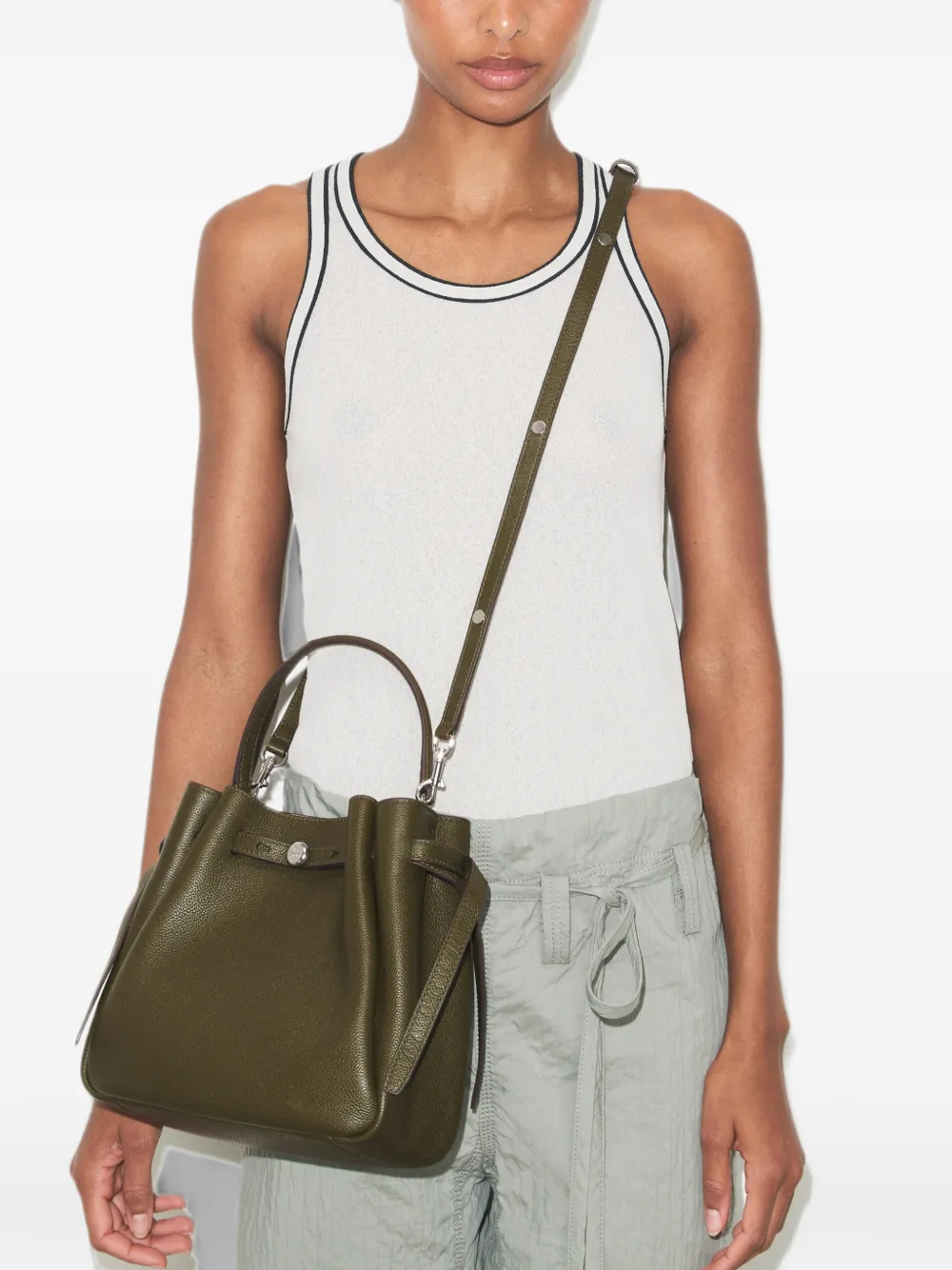 Tory Burch Romy bucket-tas Groen