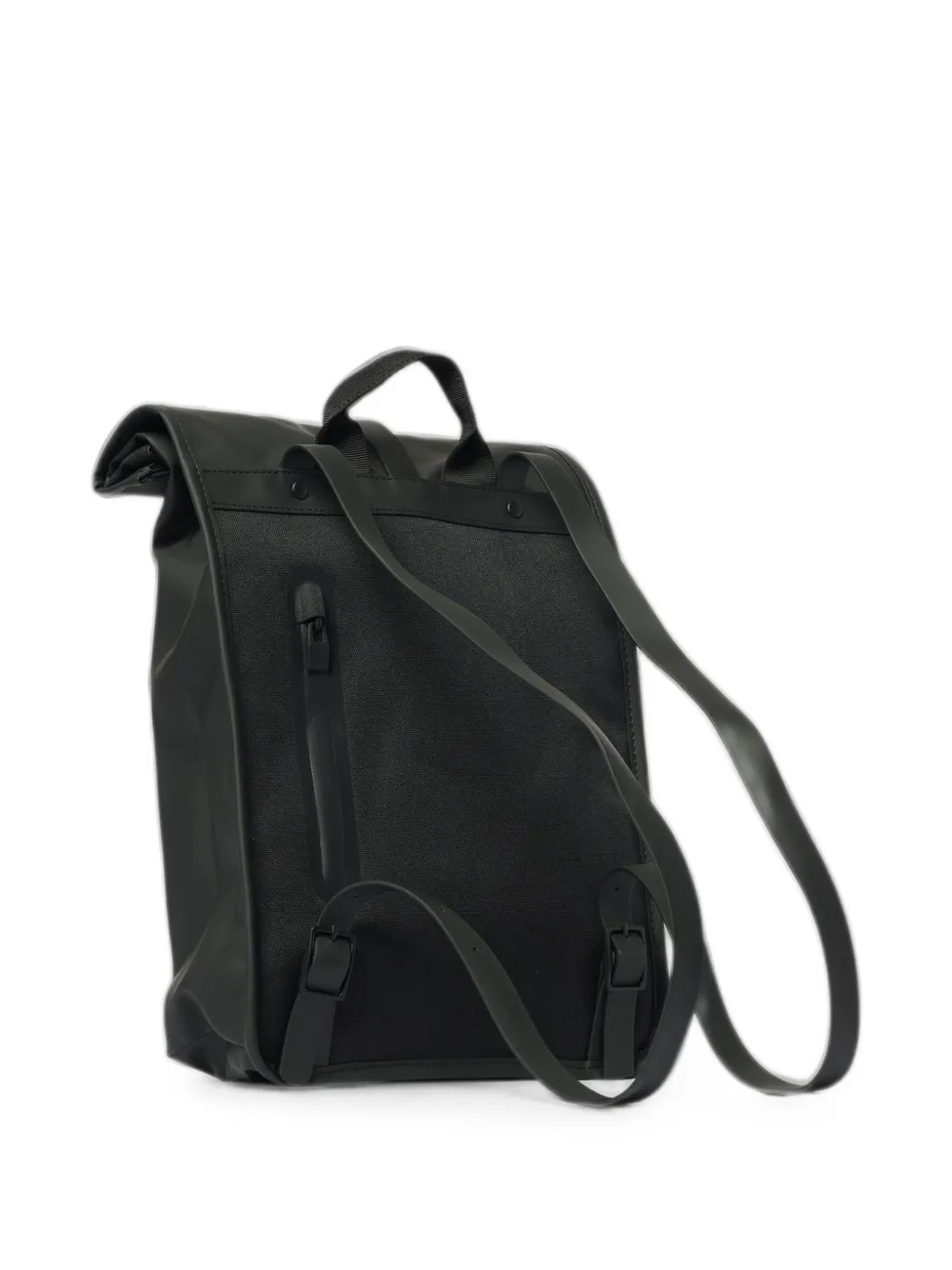 Rains Kleine Rolltop rugzak Zwart