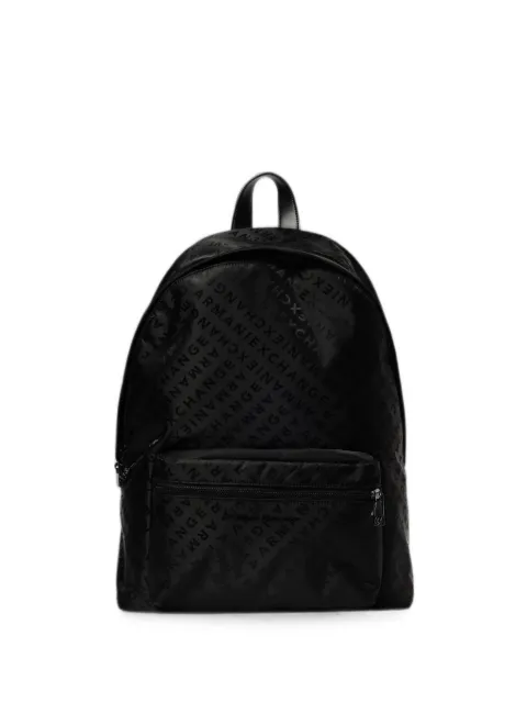 Emporio Armani logo-print backpack