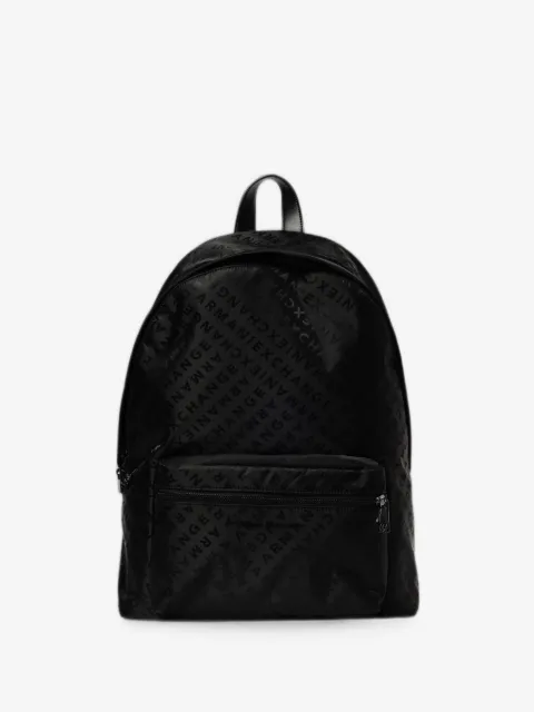 Emporio Armani logo-print backpack