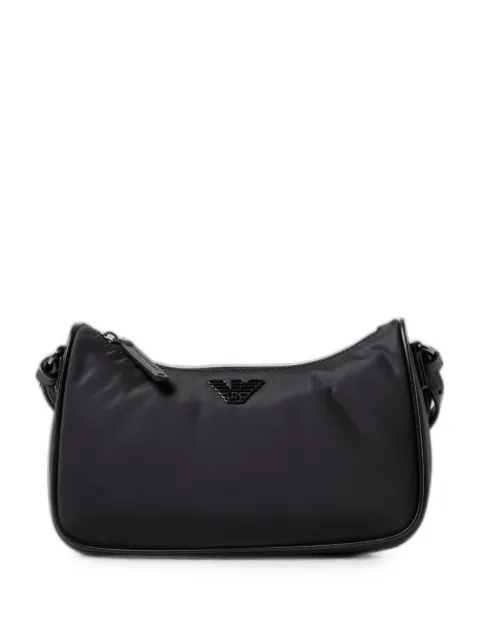 Emporio Armani bolso de hombro con placa del logo