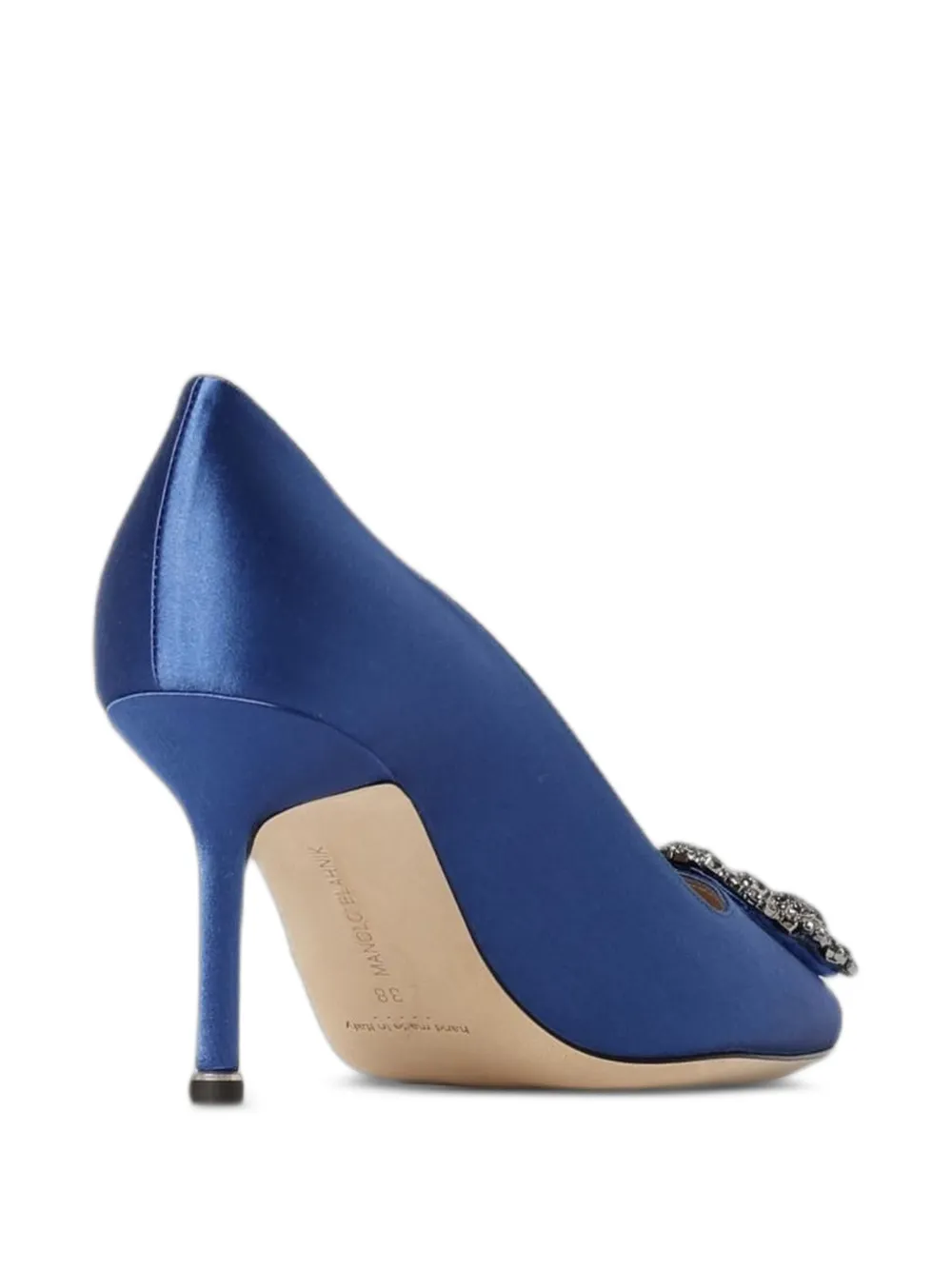 Manolo Blahnik Hangisi pumps Blauw