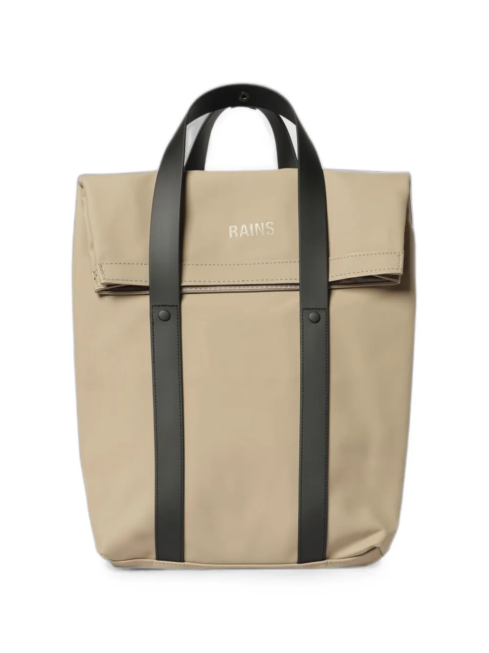 Rains mini two-way foldover backpack - Toni neutri