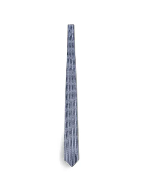 Ferragamo Gancini silk tie