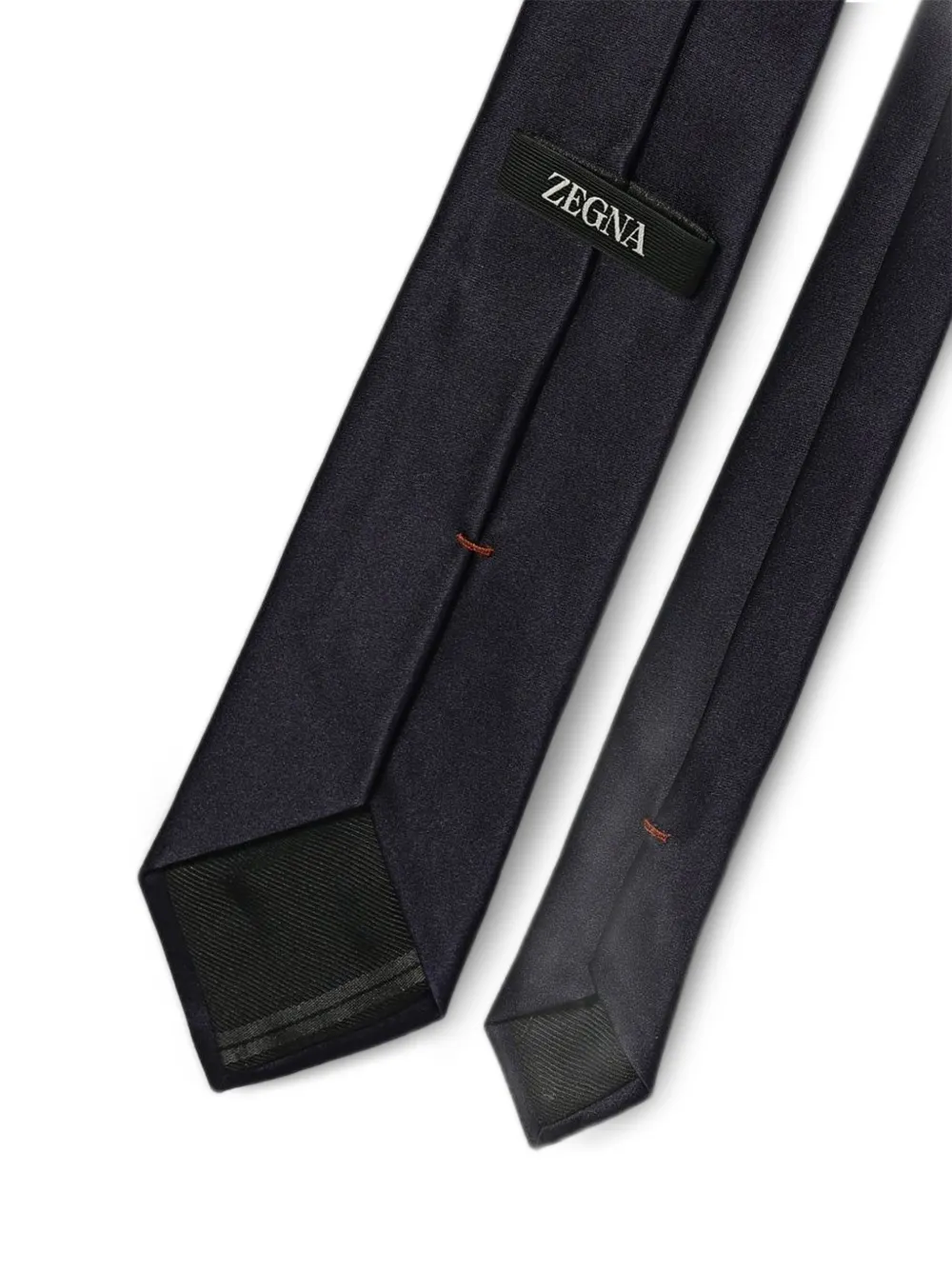 Zegna Zijden stropdas Blauw