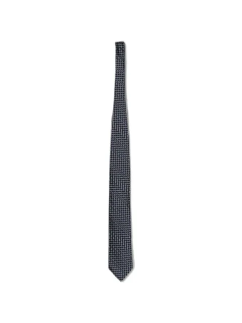 Zegna jacquard-woven silk tie
