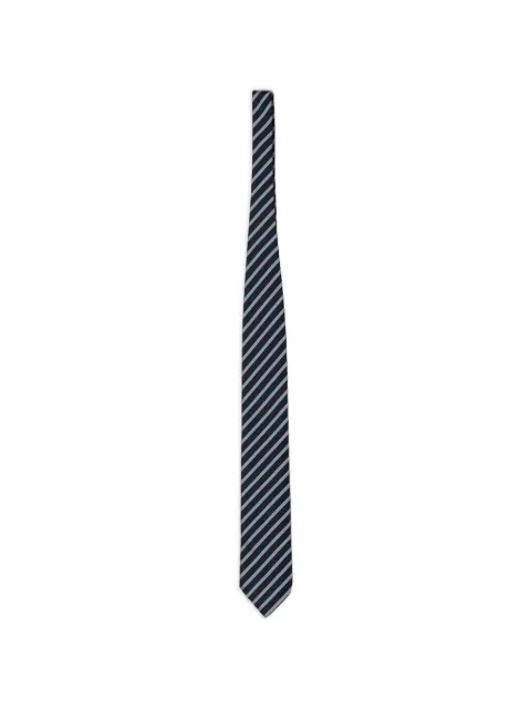 Zegna striped silk tie
