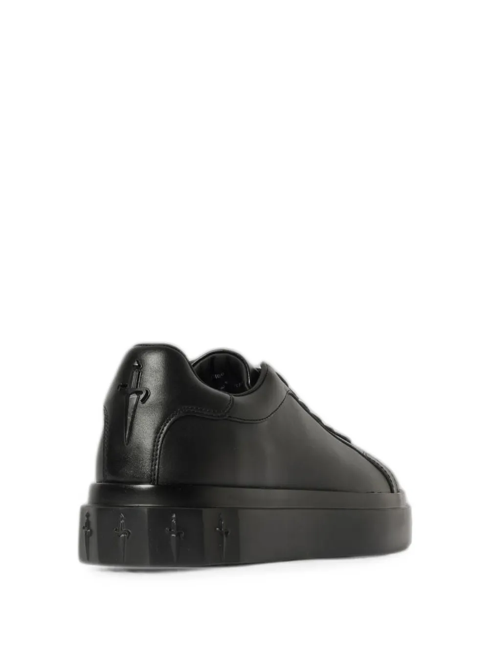 Cesare Paciotti Venus Unite leren sneakers met chunky zool Zwart