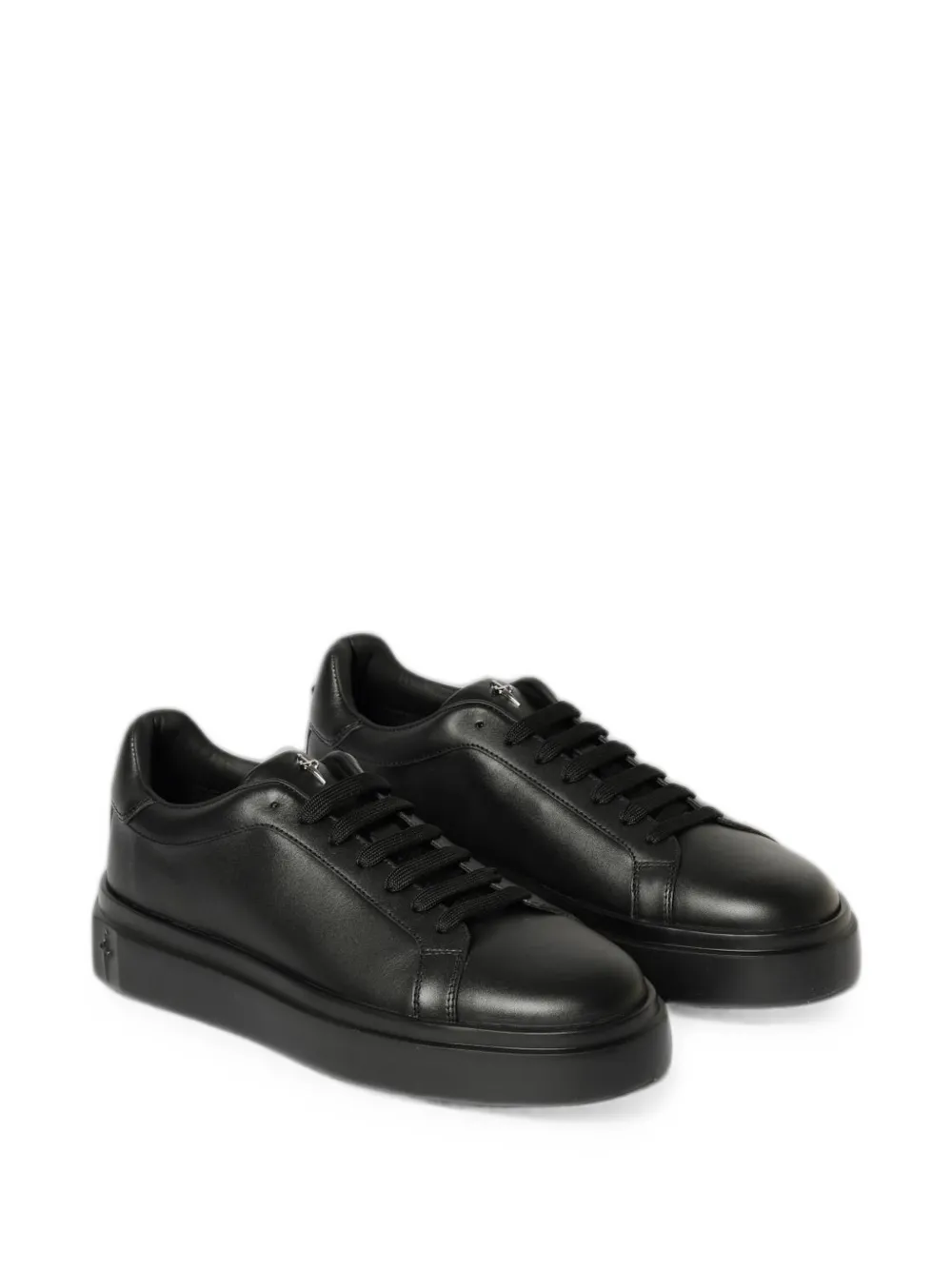 Cesare Paciotti Venus Unite leren sneakers met chunky zool Zwart