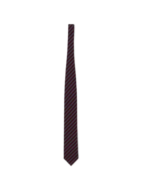 Zegna Brera diagonal-stripe tie