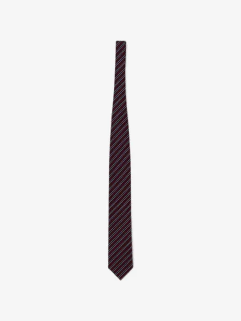 Zegna Brera diagonal-stripe tie