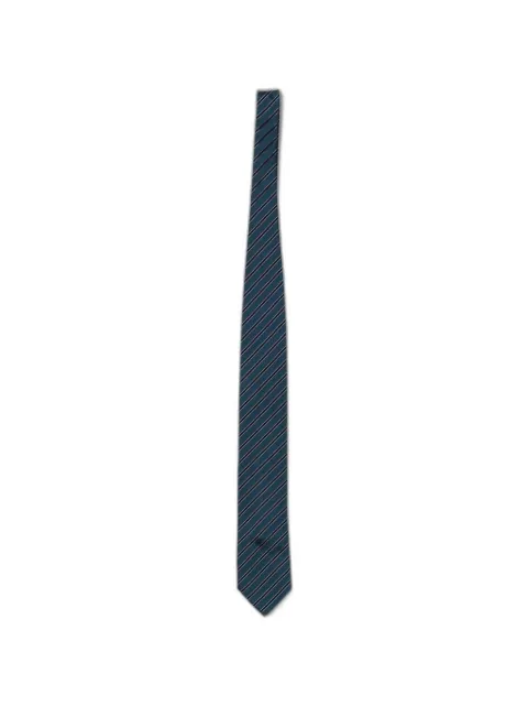 Zegna Brera diagonal-stripe tie