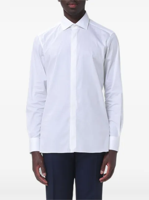 Zegna stretch-popeline shirt
