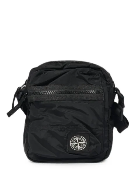 Stone Island logo-patch cross body bag