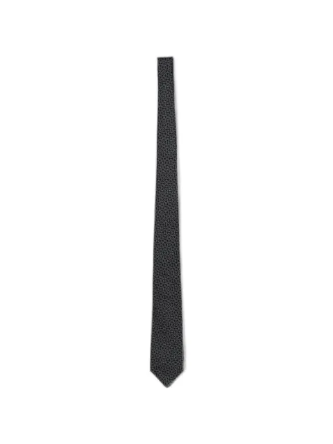 Emporio Armani jacquard silk tie