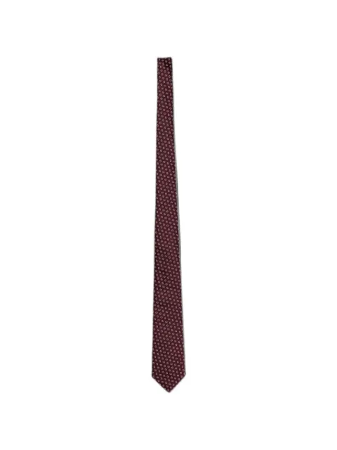 Emporio Armani jacquard silk tie