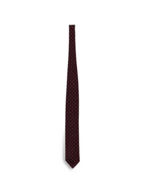 Zegna Brera micro-floral tie