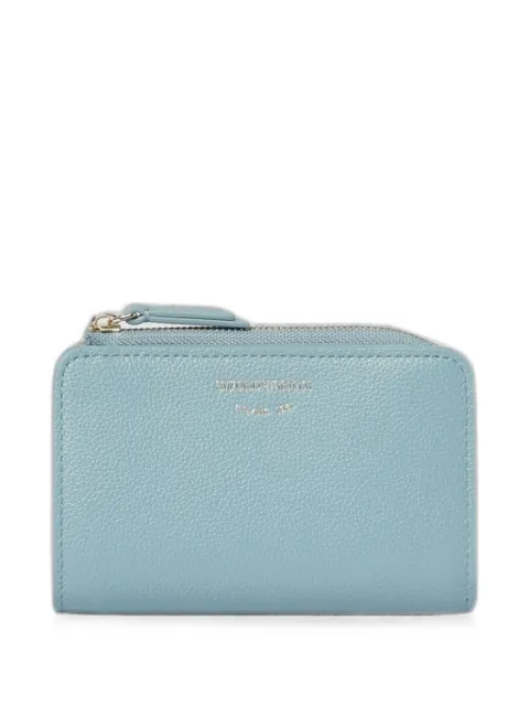 Emporio Armani grained leather wallet