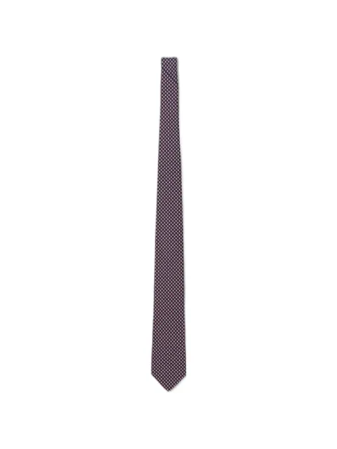 Ferragamo Gancini Pegasus-print tie