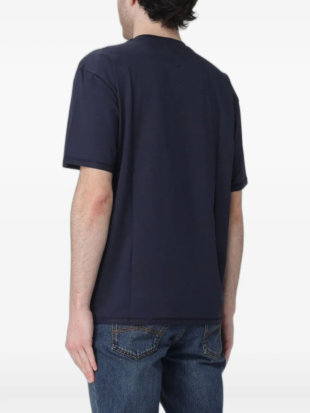 Premiata Katoenen T-shirt met logoprint Blauw