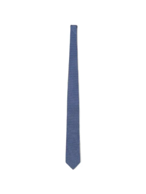 Ferragamo Gancini silk tie