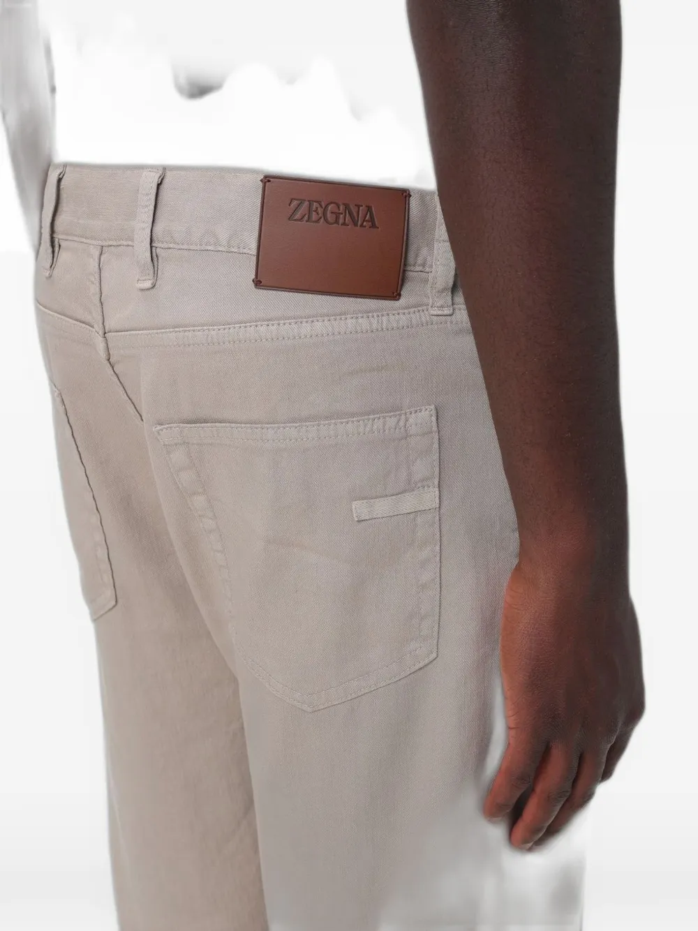 Zegna Broek met vijf zakken Beige