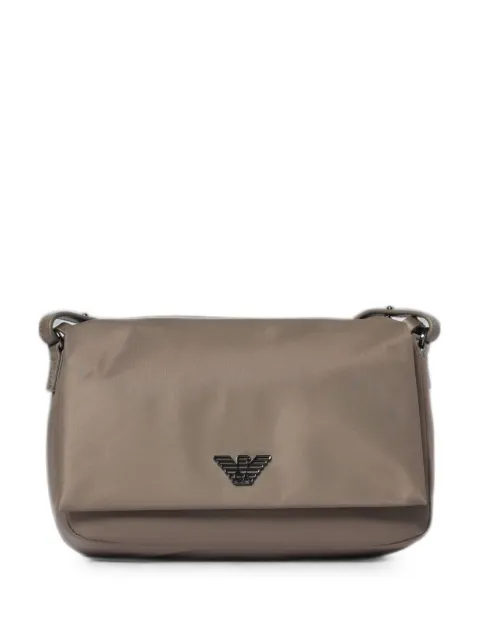Emporio Armani logo-plaque shoulder bag